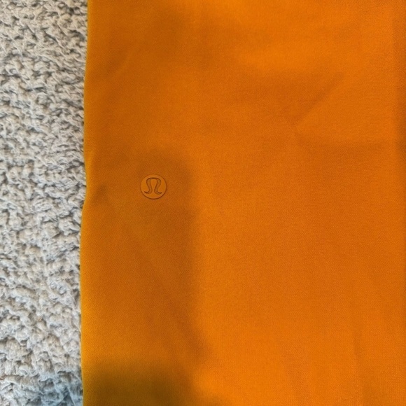 LULULEMON •4• On The Fly 7/8 Pants Woven Drawstring Yoga Fools Gold EXC COND - Picture 4 of 9